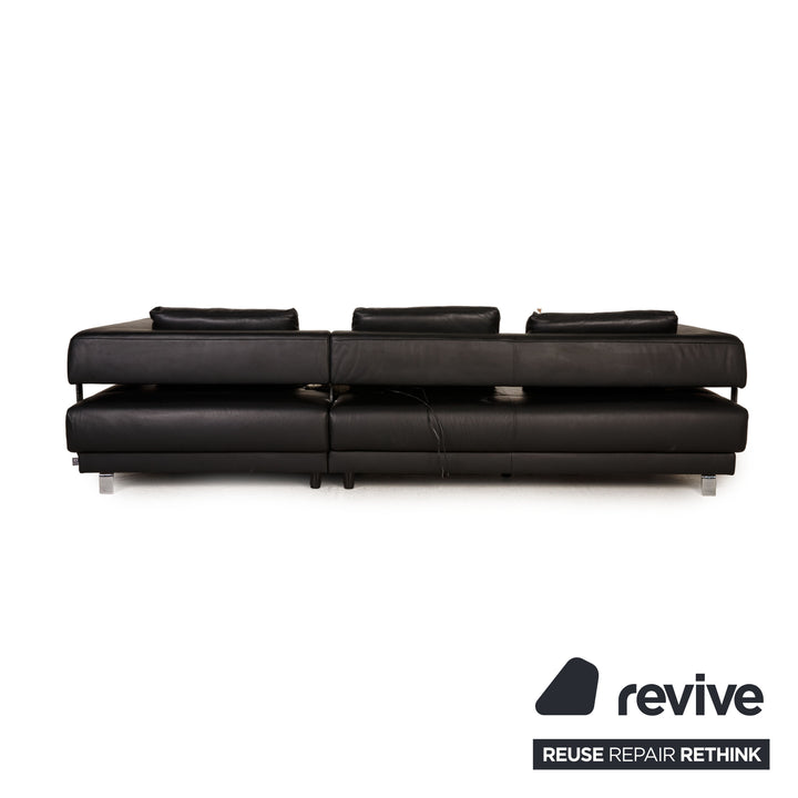 Ewald Schillig Brand Face Sofa Black corner sofa couch function