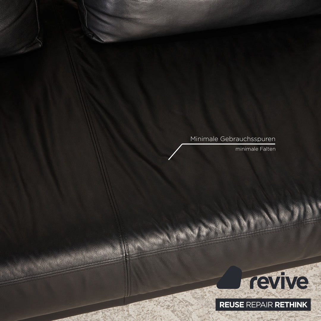 Ewald Schillig Brand Face Sofa Schwarz Ecksofa Couch Funktion