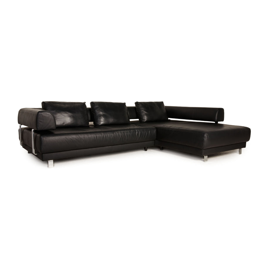 Ewald Schillig Brand Face Sofa Black corner sofa couch function