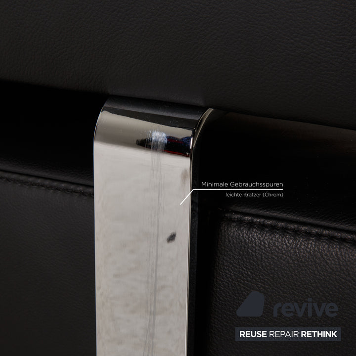 Ewald Schillig Brand Face Sofa Schwarz Ecksofa Couch Funktion