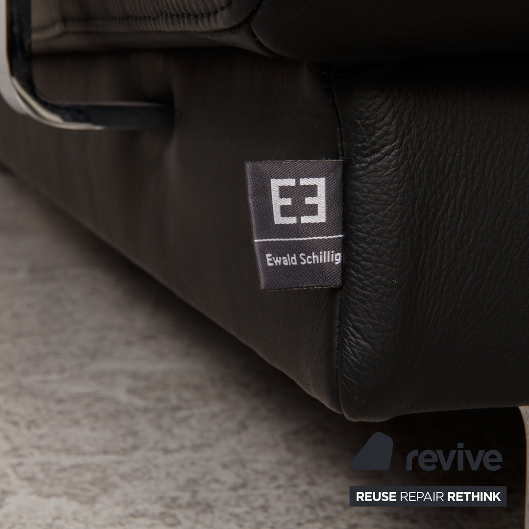 Ewald Schillig Brand Face Sofa Schwarz Ecksofa Couch Funktion