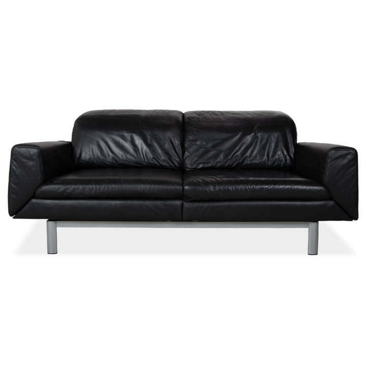 Ewald Schillig Columbo Canapé compact en cuir au confort fonctionnel