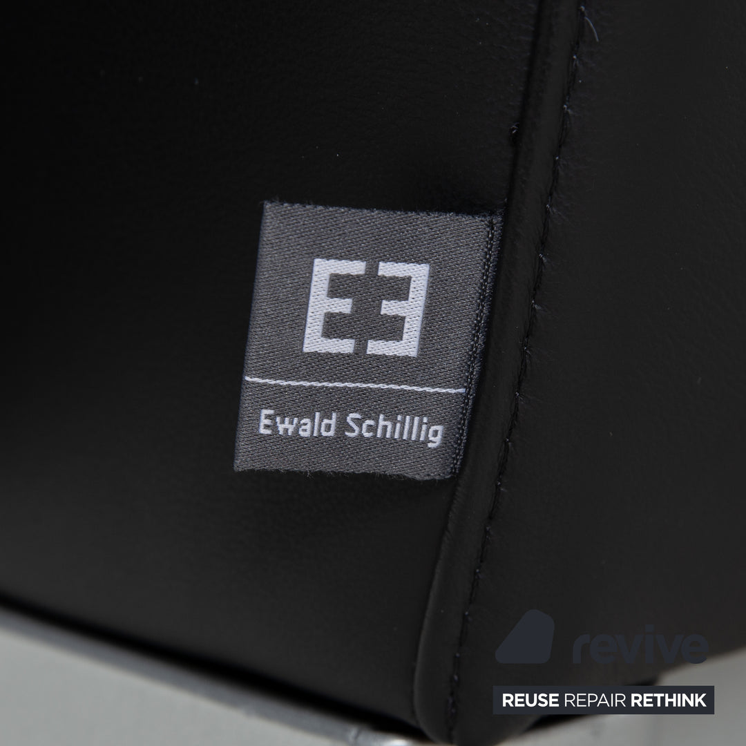 Ewald Schillig Columbo Canapé compact en cuir au confort fonctionnel