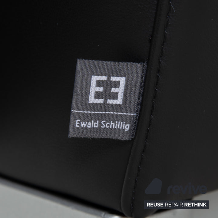 Ewald Schillig Columbo Canapé compact en cuir au confort fonctionnel