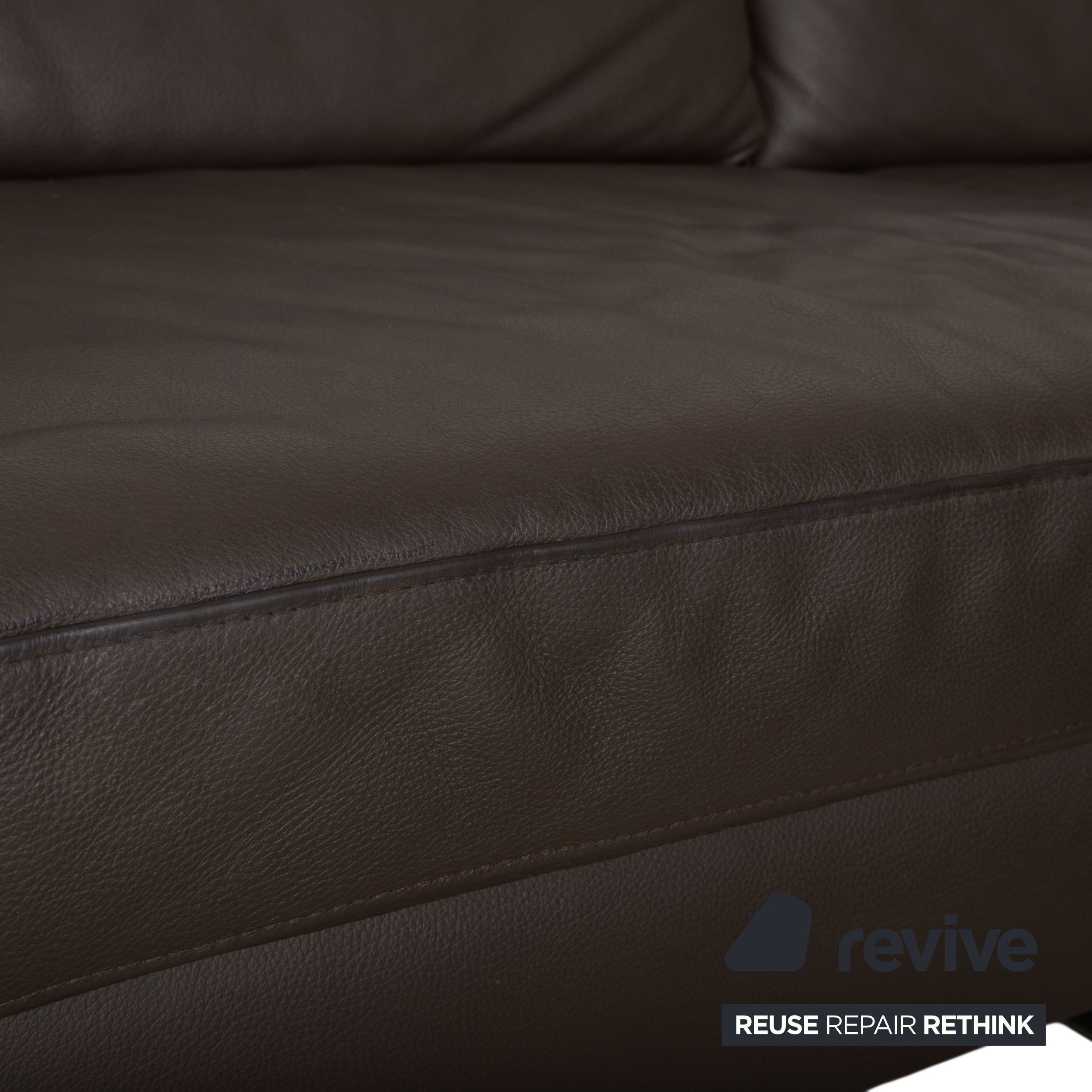Ewald Schillig Concept Plus Leder Ecksofa Braun Sofa Couch