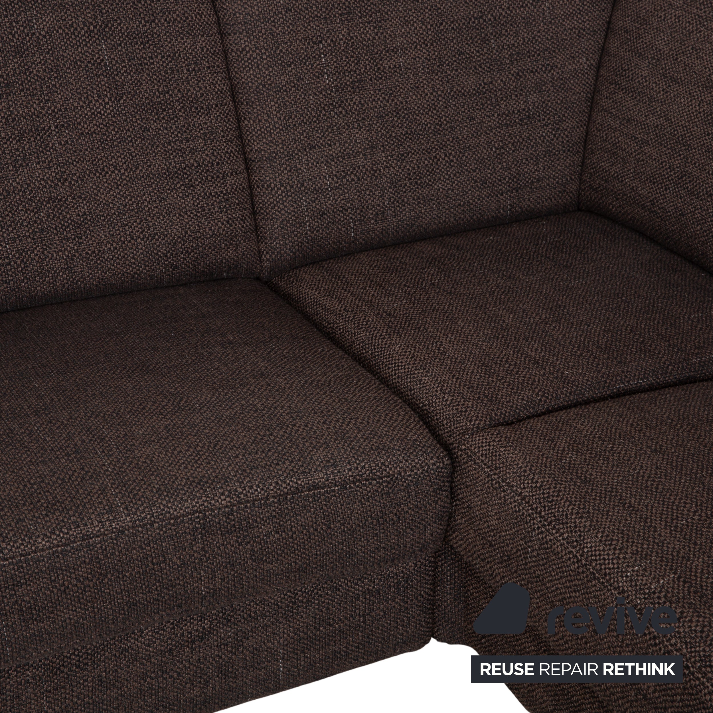 Ewald Schillig Concept Plus Stoff Ecksofa Braun Grau Sofa Couch