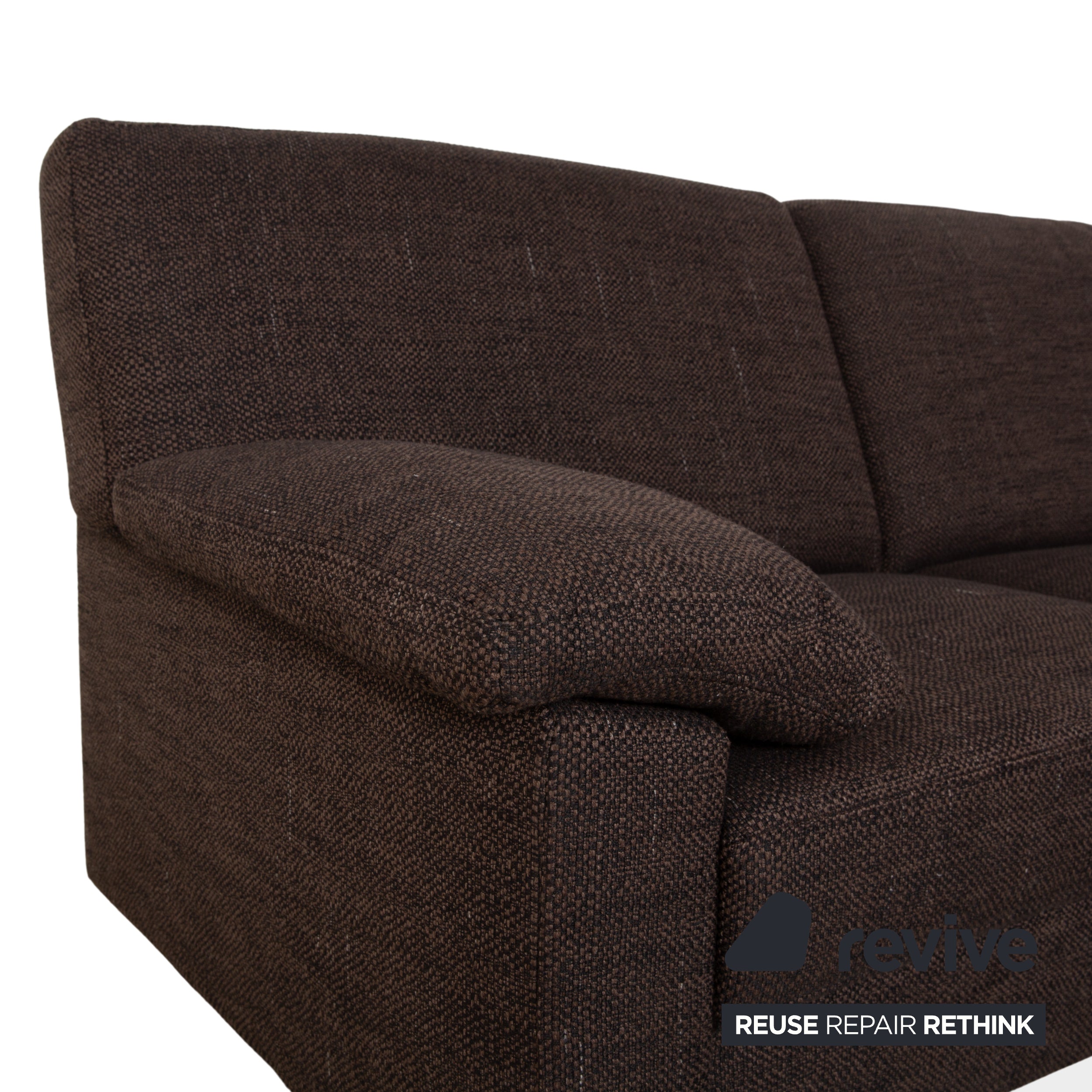 Ewald Schillig Concept Plus Stoff Ecksofa Braun Grau Sofa Couch