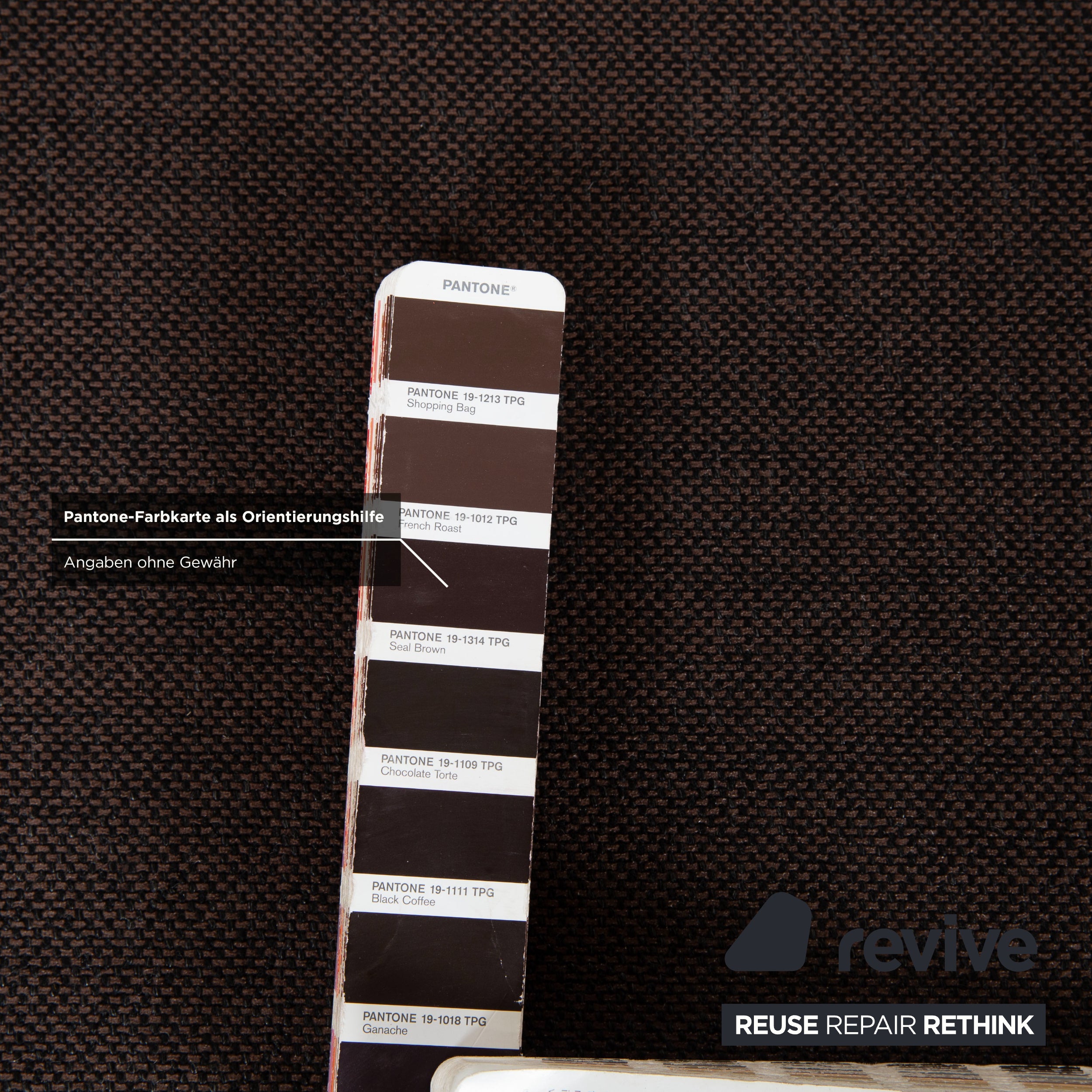 Canapé d'angle en tissu Ewald Schillig Concept Plus marron gris