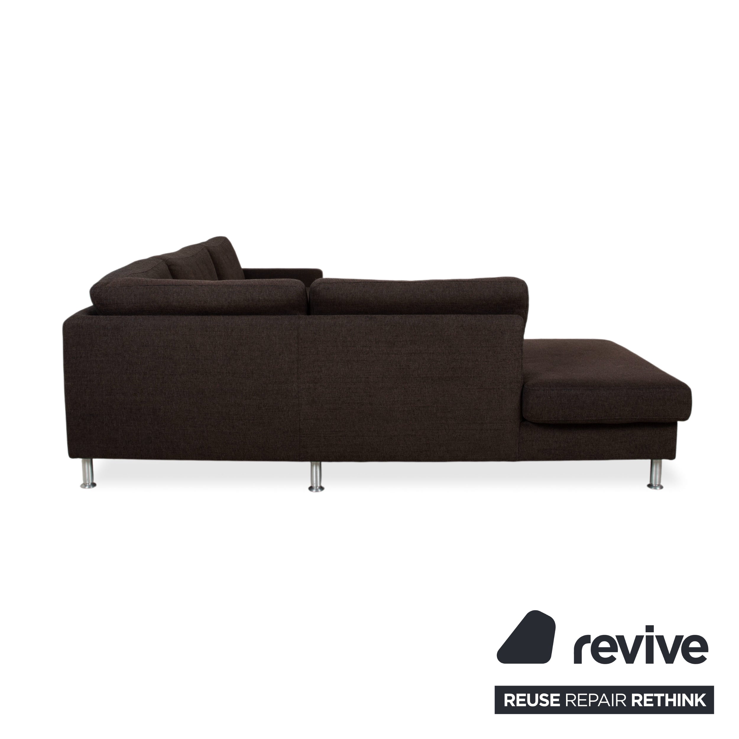Ewald Schillig Concept Plus Stoff Ecksofa Braun Grau Sofa Couch