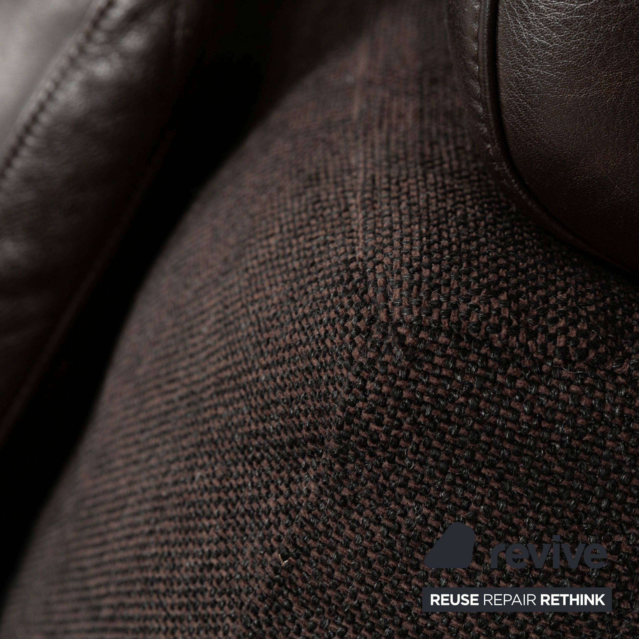 Canapé d'angle en tissu Ewald Schillig Concept Plus noir