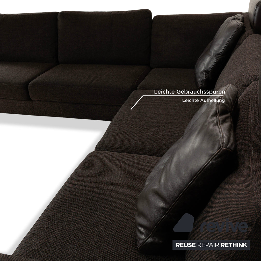 Ewald Schillig Concept Plus Stoff Ecksofa Schwarz Sofa Couch