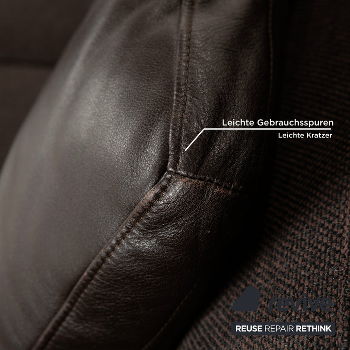 Ewald Schillig Concept Plus Fabric Corner Sofa Black Sofa Couch