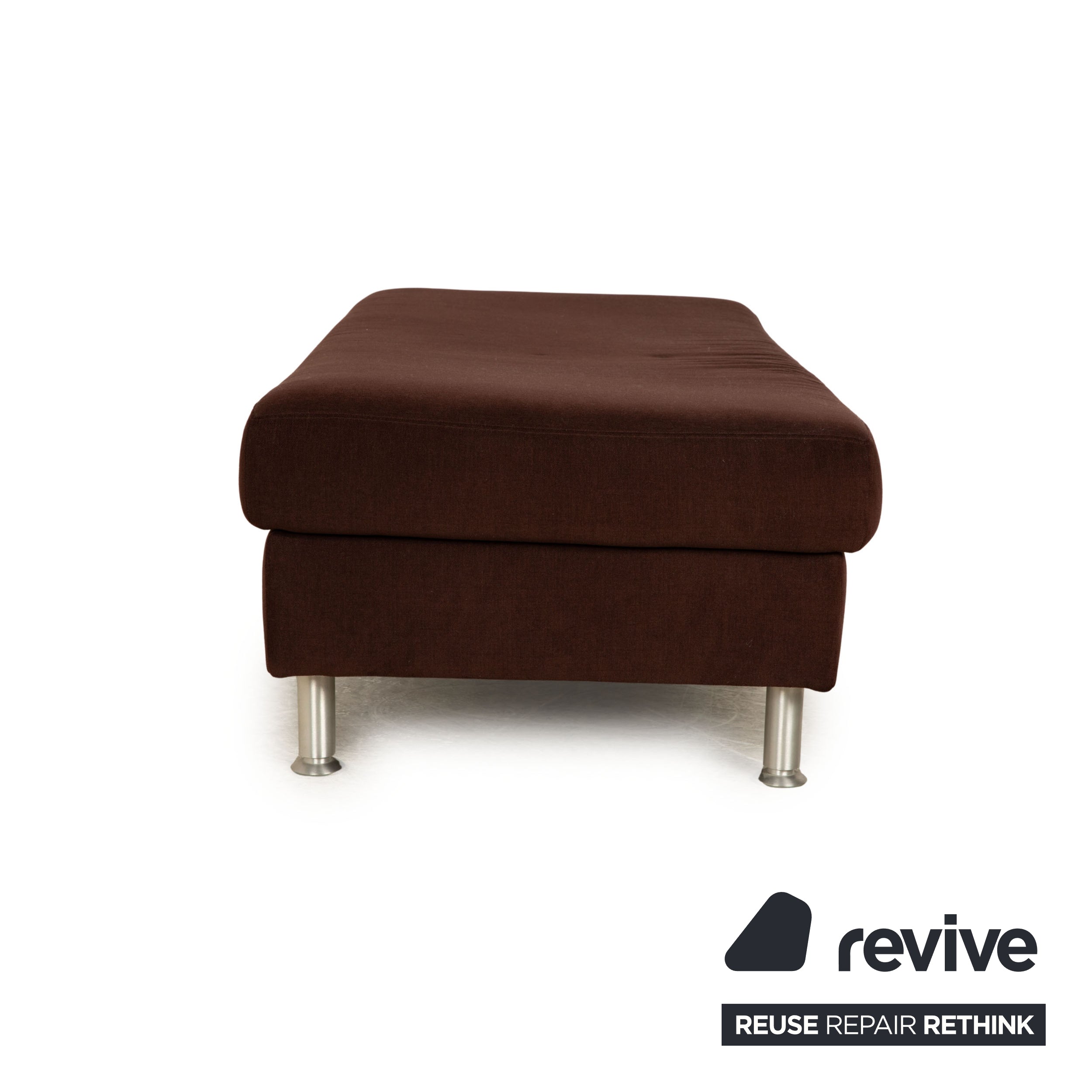 Ewald Schillig Concept Plus Stoff Hocker Braun