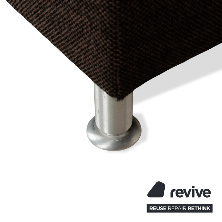 Ewald Schillig Concept Plus Fabric Stool Black