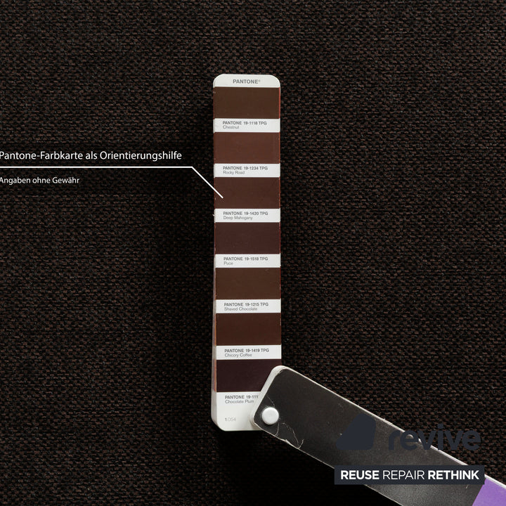 Ewald Schillig Concept Plus Stoff Sessel inkl. Hocker Schwarz