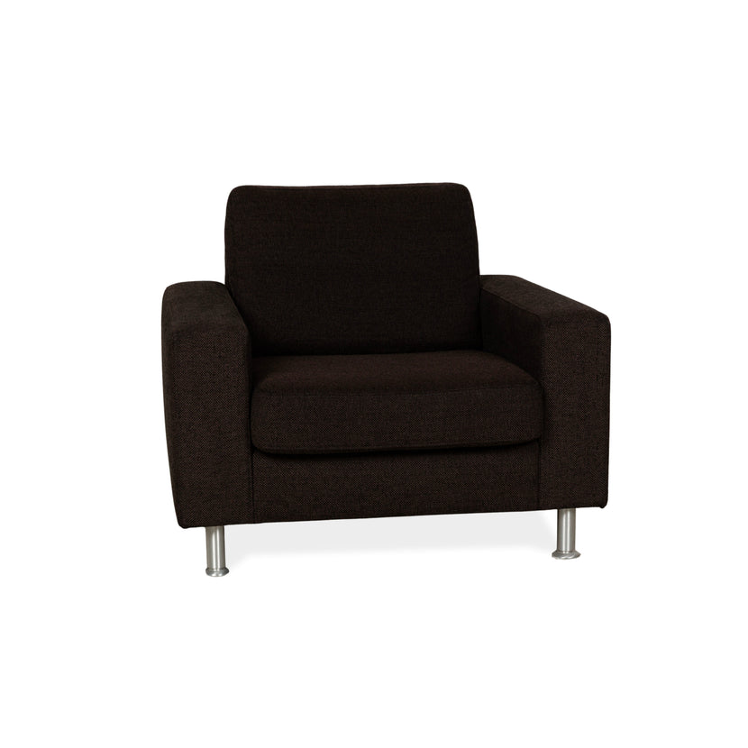 Ewald Schillig Fauteuil Concept Plus en tissu noir