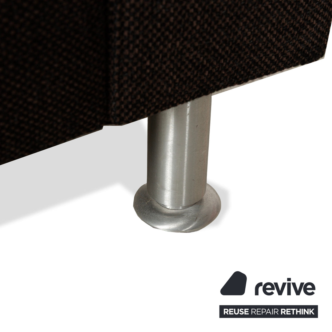 Ewald Schillig Fauteuil Concept Plus en tissu noir
