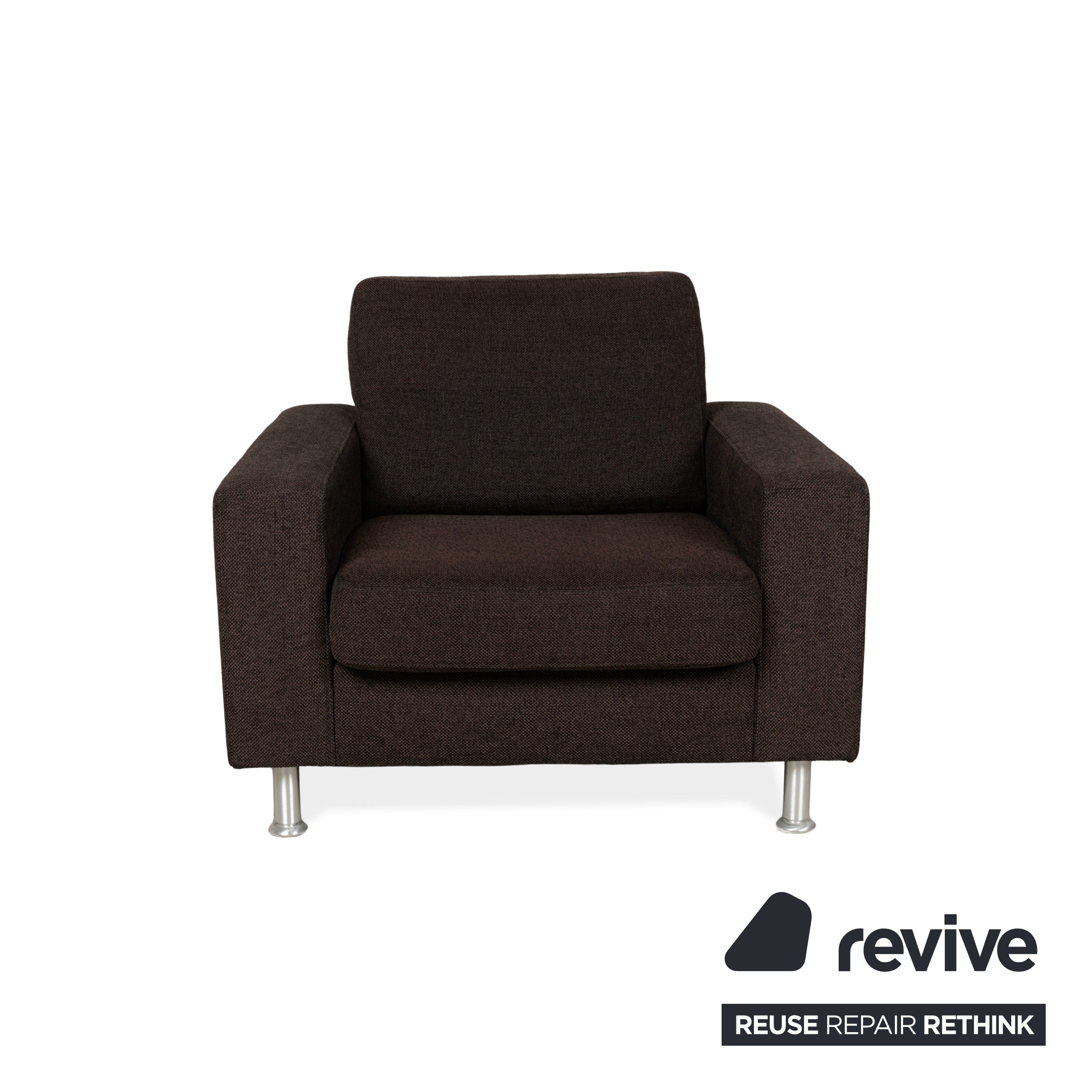 Ewald Schillig Fauteuil Concept Plus en tissu noir