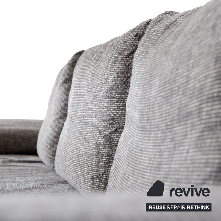 Ewald Schillig Diva Stoff Ecksofa Grau manuelle Funktion Sofa Couch