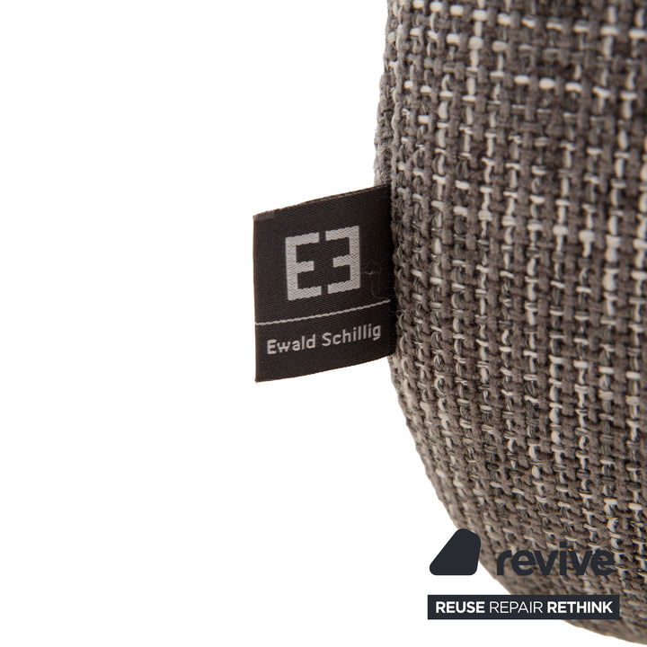 Ewald Schillig Diva Stoff Ecksofa Grau manuelle Funktion Sofa Couch