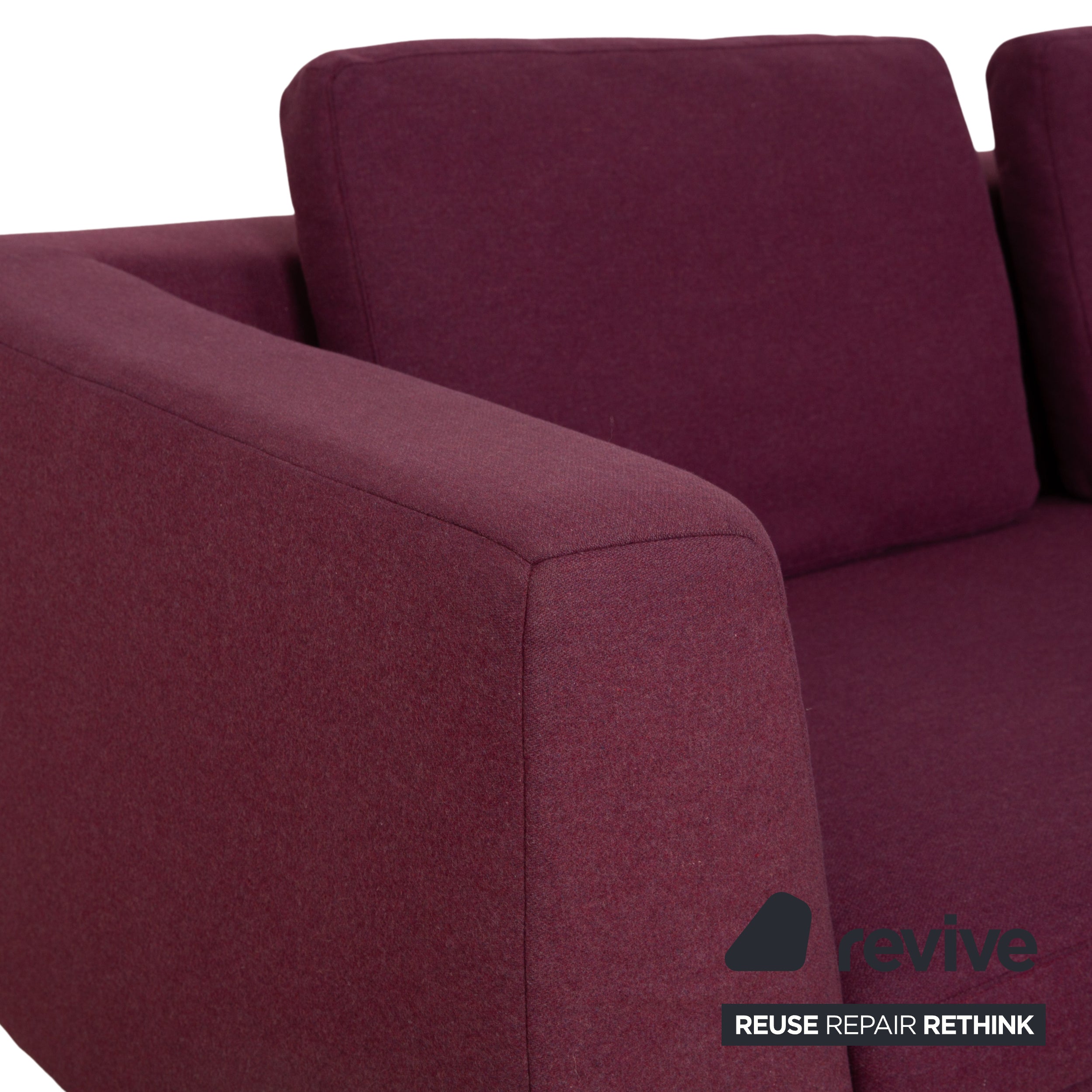 Ewald Schillig Domino Stoff Ecksofa Lila Sofa Couch