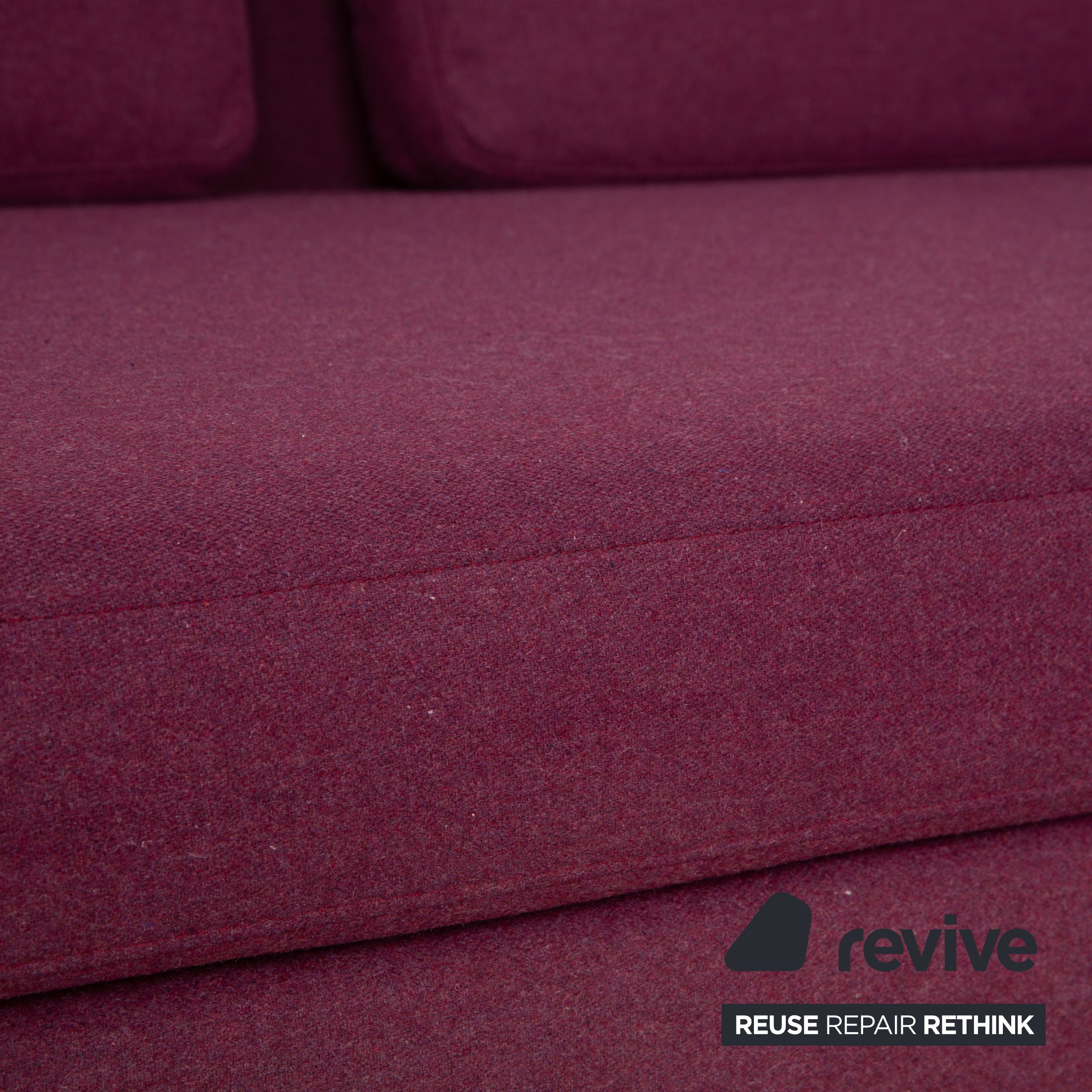 Ewald Schillig Domino Stoff Ecksofa Lila Sofa Couch