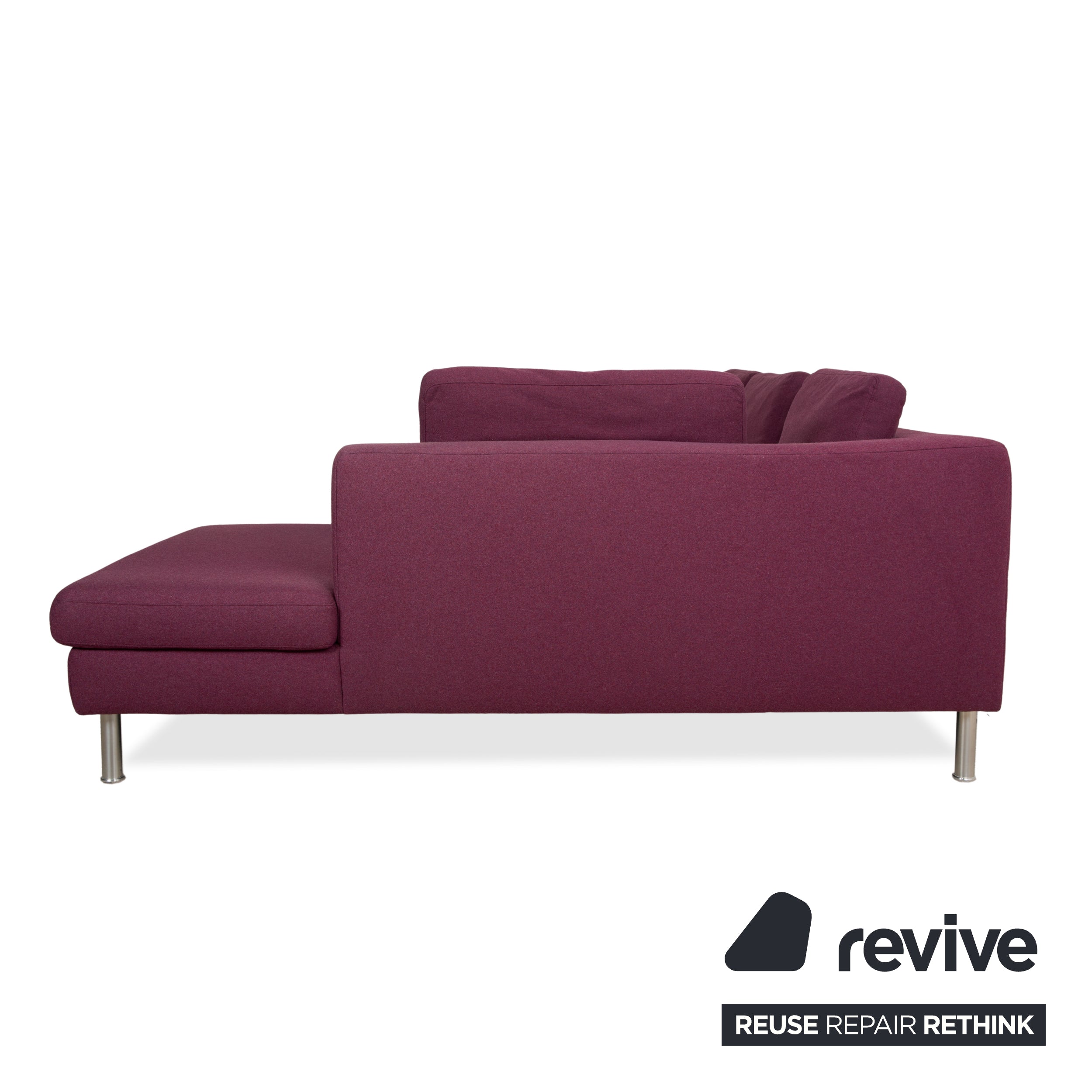 Ewald Schillig Domino Stoff Ecksofa Lila Sofa Couch