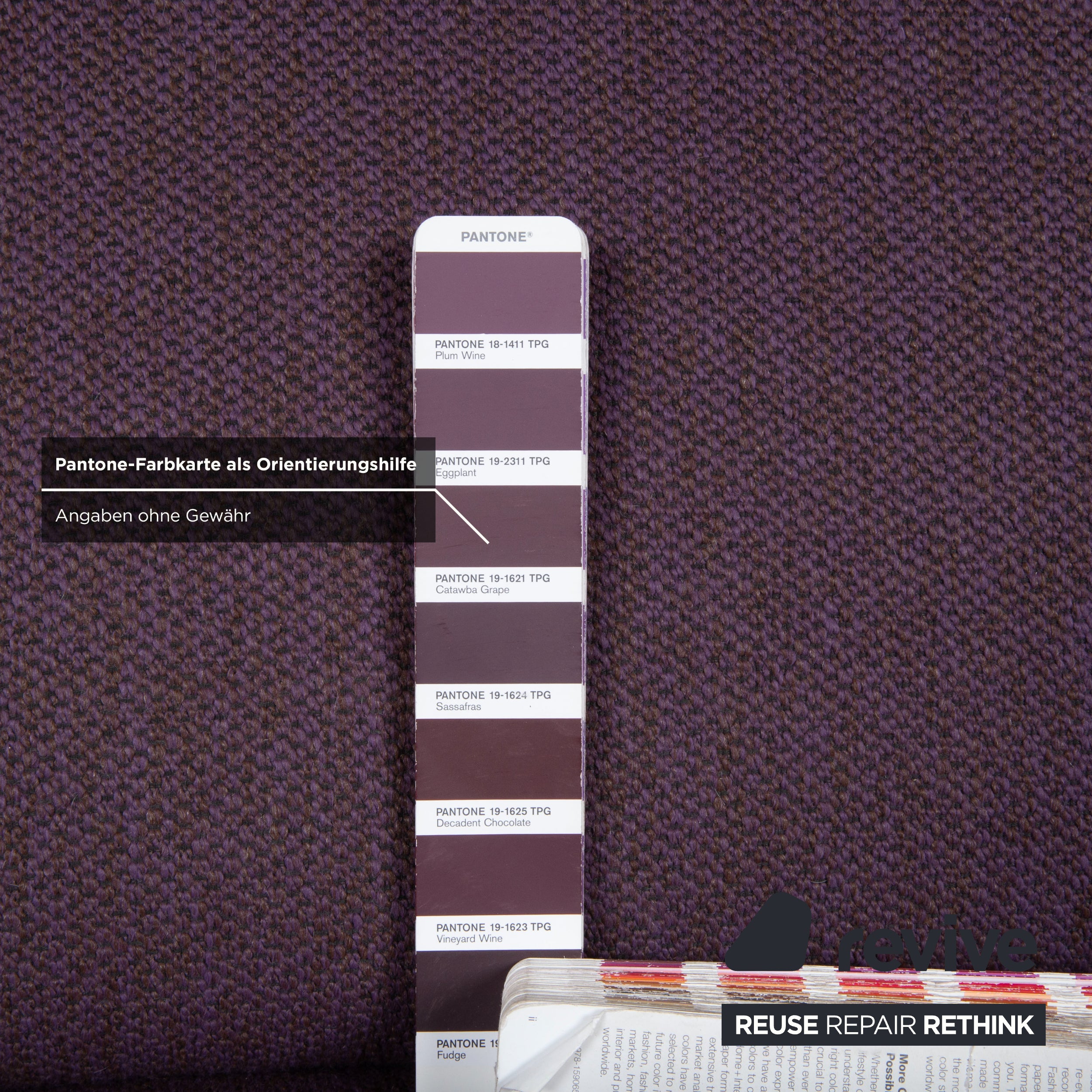 Ewald Schillig Flex Plus Sofa Set Fabric 2x Two-Seater Violet Purple Sofa Couch