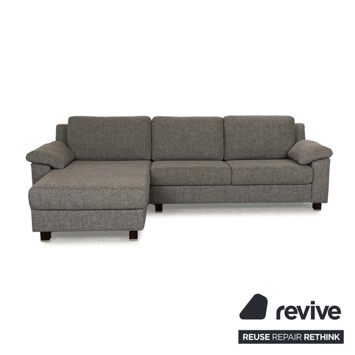 Ewald Schillig Flex Plus Stoff Ecksofa Grau Recamiere Links Sofa Couch