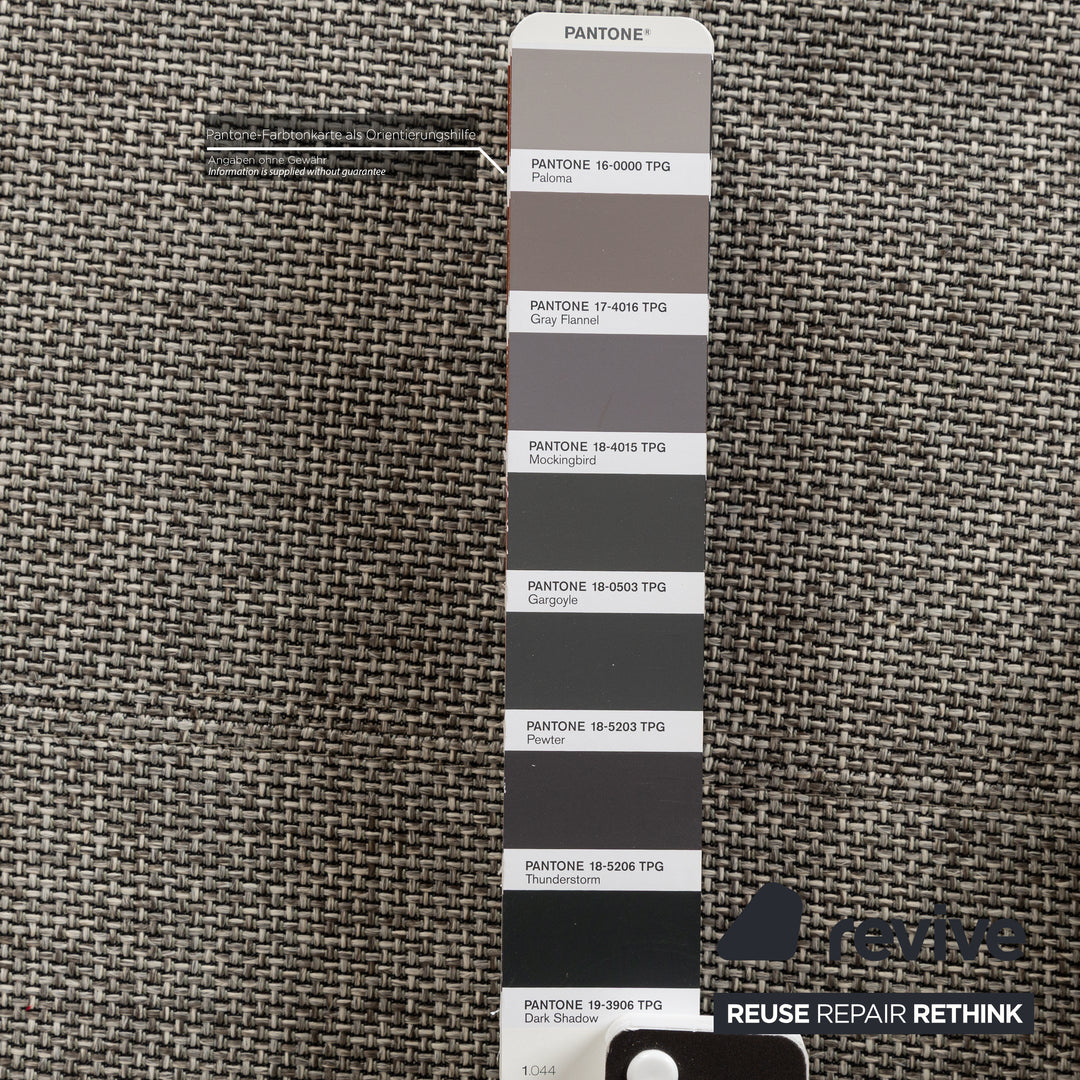 Ewald Schillig Flex Plus Stoff Ecksofa Grau Recamiere Links Sofa Couch