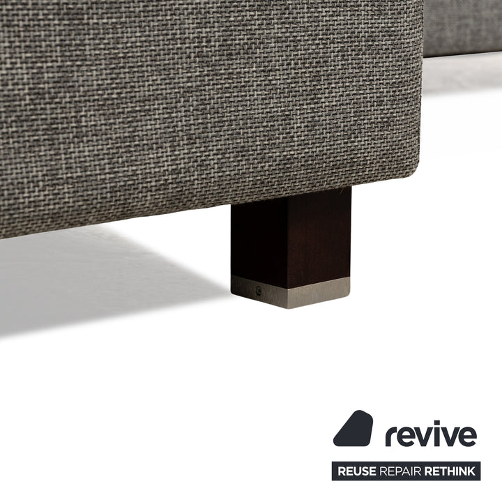 Ewald Schillig Flex Plus Stoff Ecksofa Grau Recamiere Links Sofa Couch