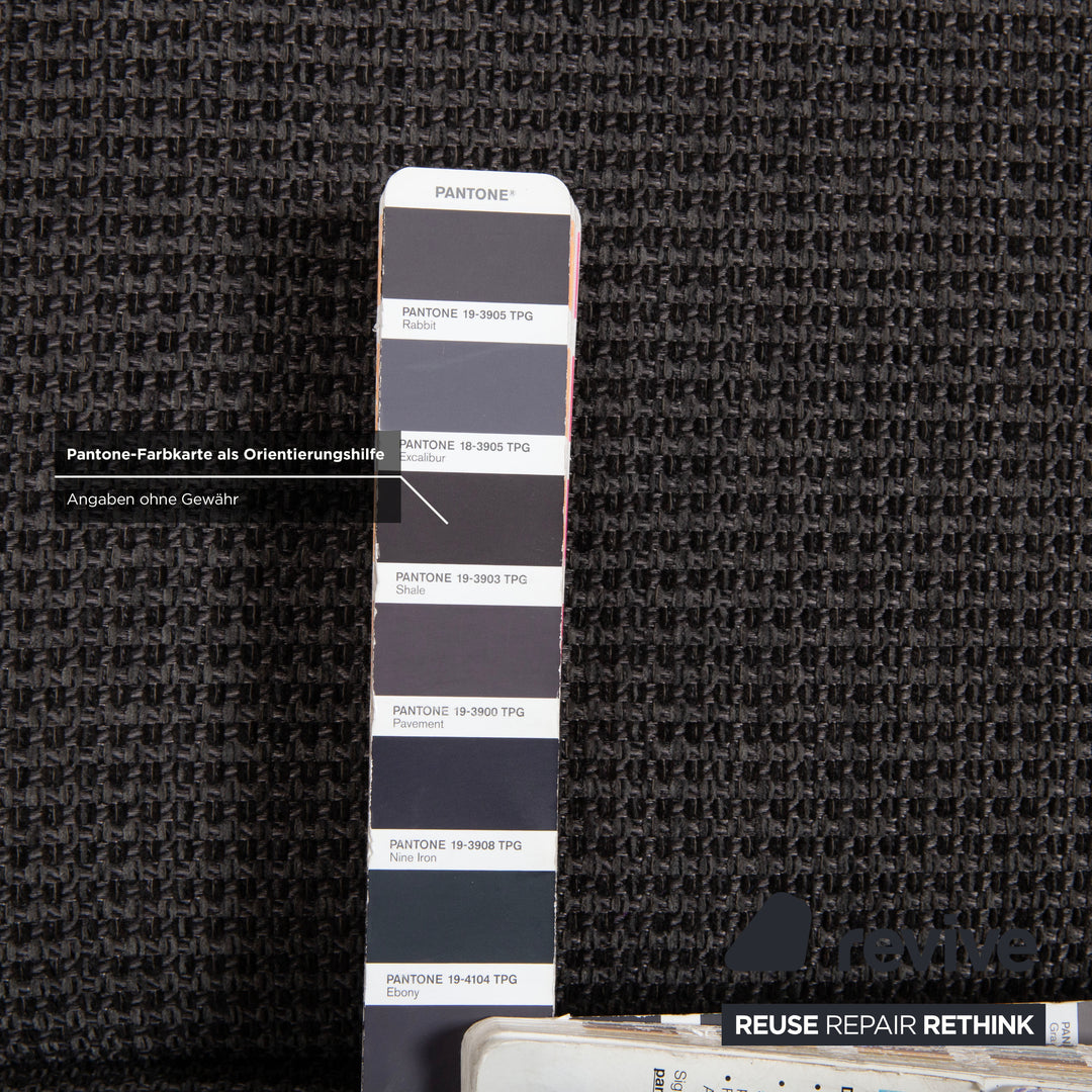 Ewald Schillig Flex Plus Canapé d'angle en tissu Gris Canapé