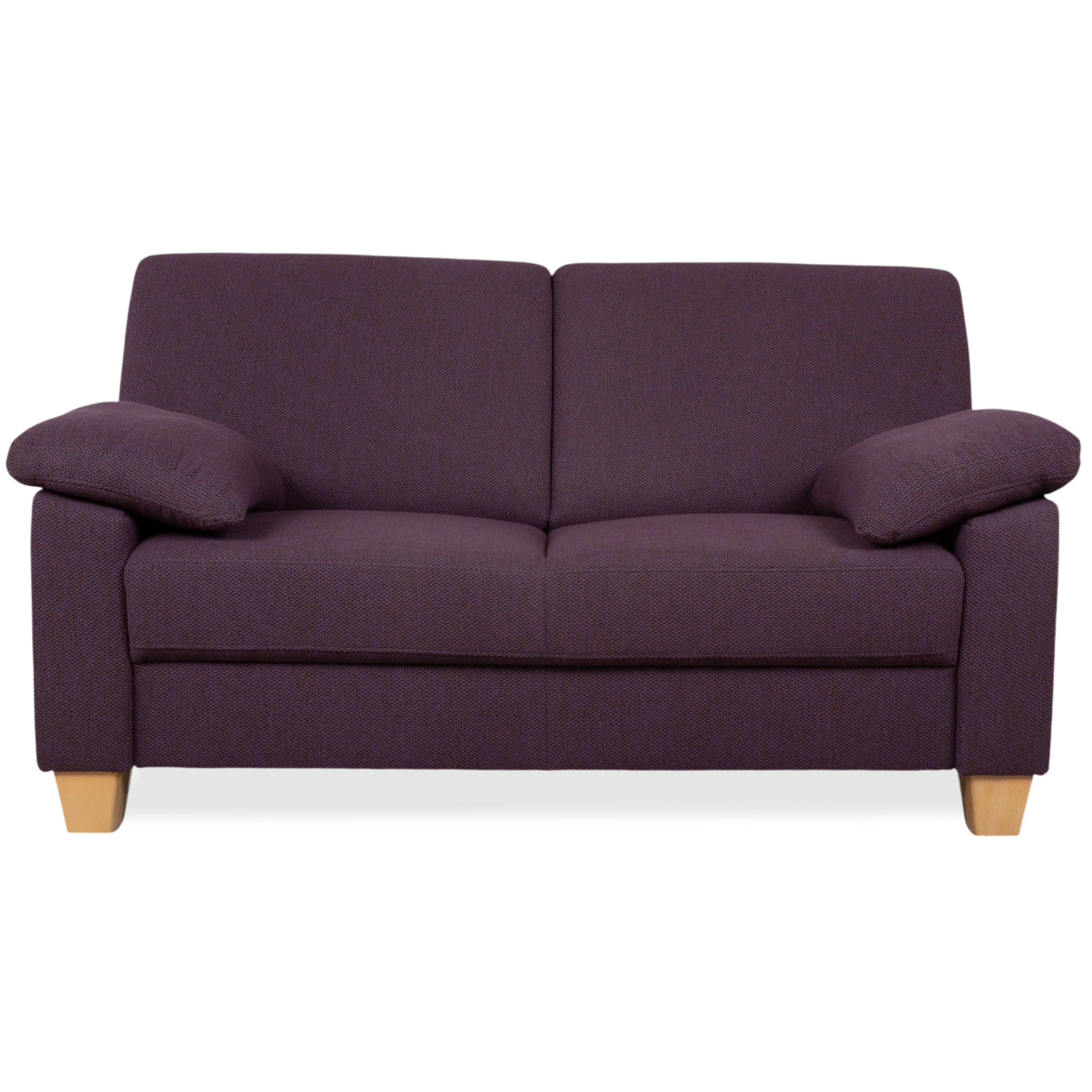 Ewald Schillig Flex Plus Fabric Two-Seater Violet Purple Sofa
