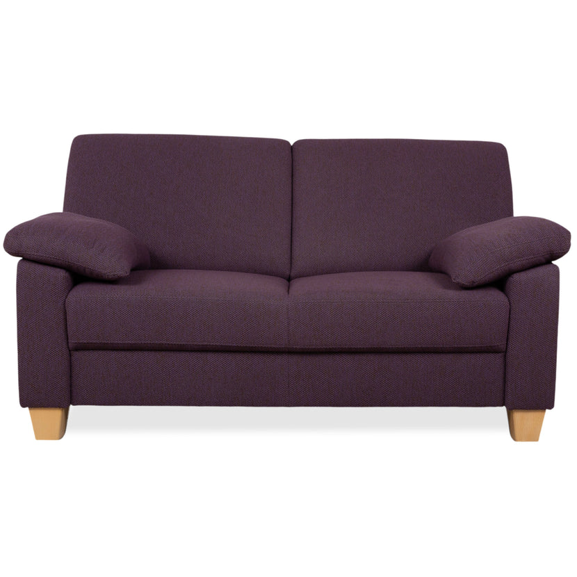 Ewald Schillig Flex Plus Fabric Two-Seater Violet Purple Sofa