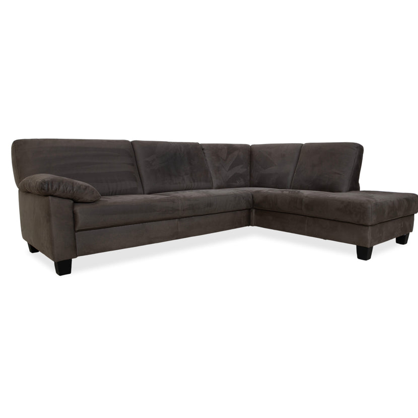 Ewald Schillig Florenz Stoff Ecksofa Grau Anthrazit Sofa Couch