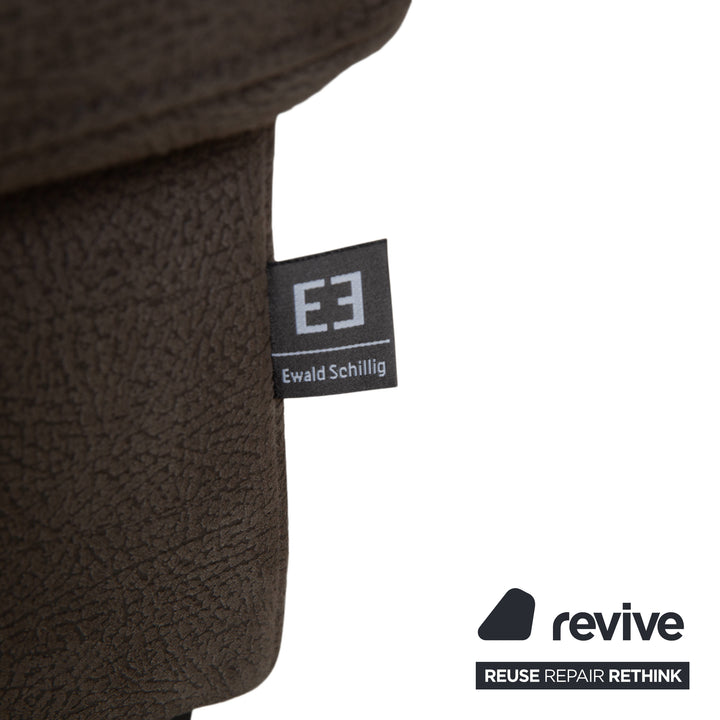 Ewald Schillig Florenz Stoff Ecksofa Grau Anthrazit Sofa Couch