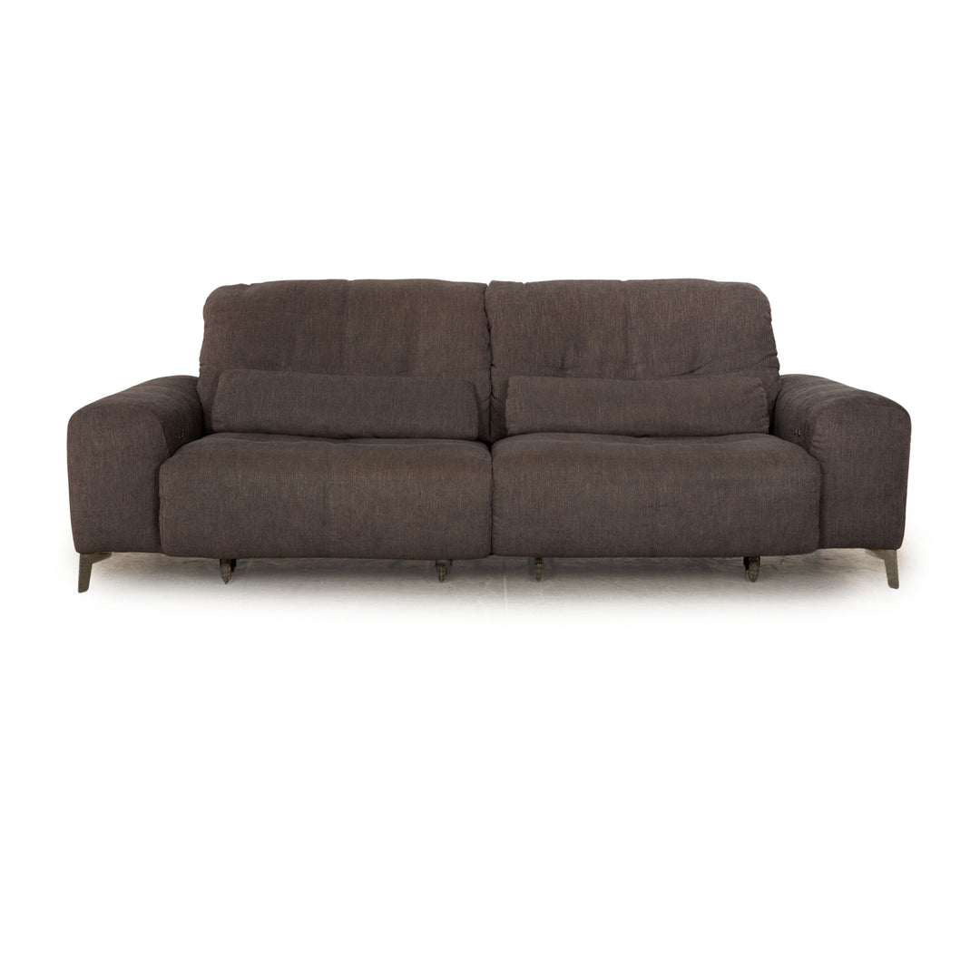 Ewald Schillig Gladiola Plus Stoff Zweisitzer Grau elektrische Funktion