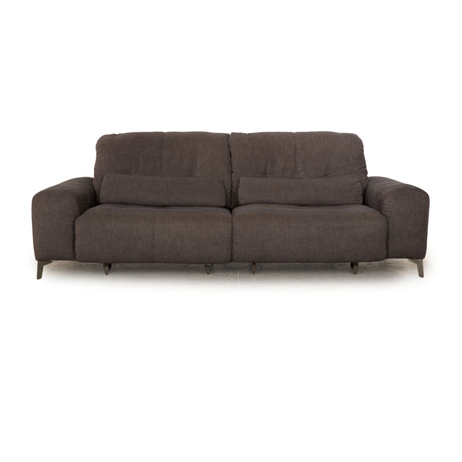 Ewald Schillig Gladiola Plus Stoff Zweisitzer Grau elektrische Funktion