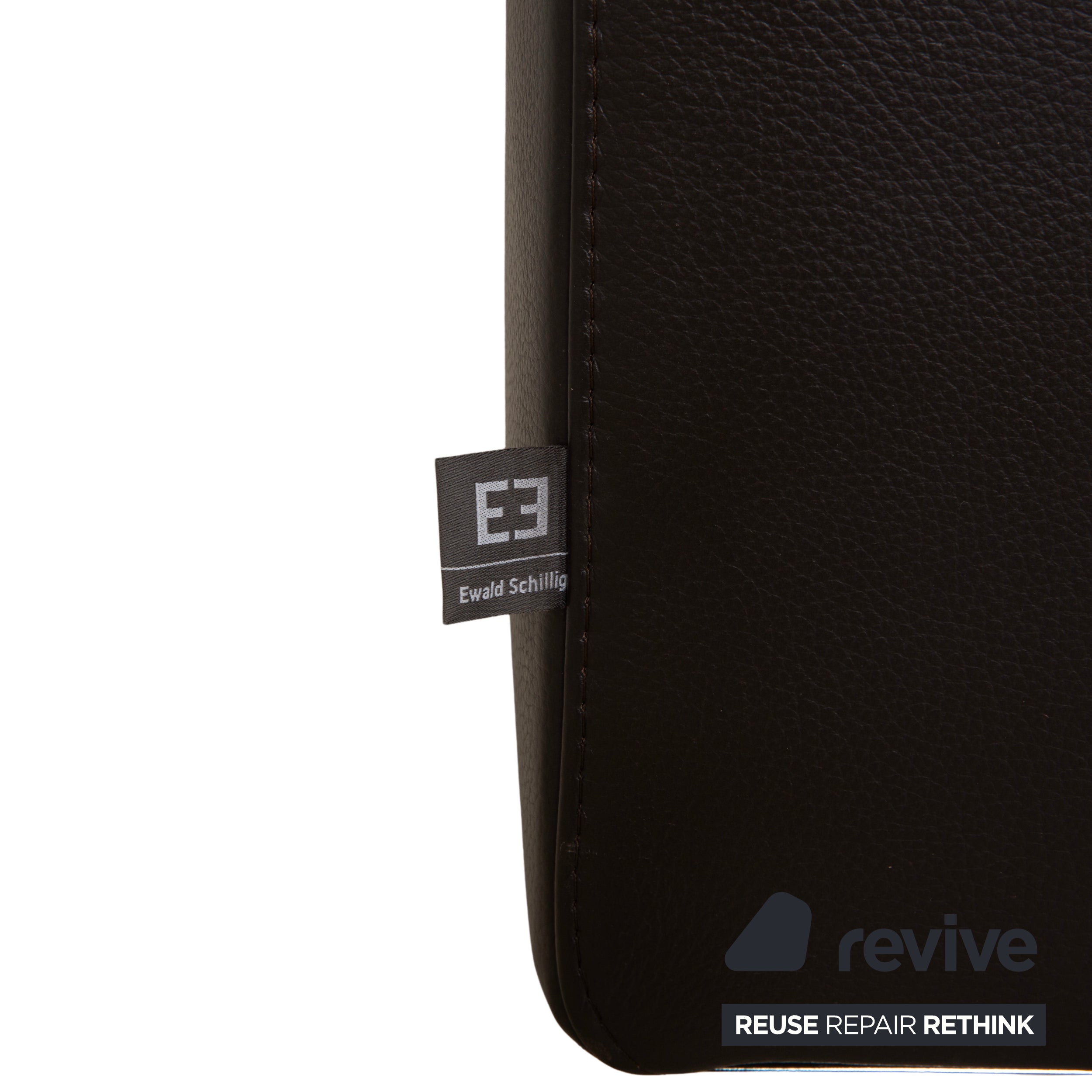 Ewald Schillig Leder Ecksofa Braun Sofa Couch manuelle Funktion