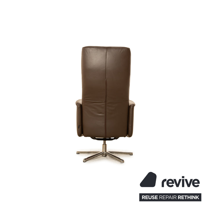 Ewald Schillig Leder Sessel Braun manuelle Funktion Relaxsessel