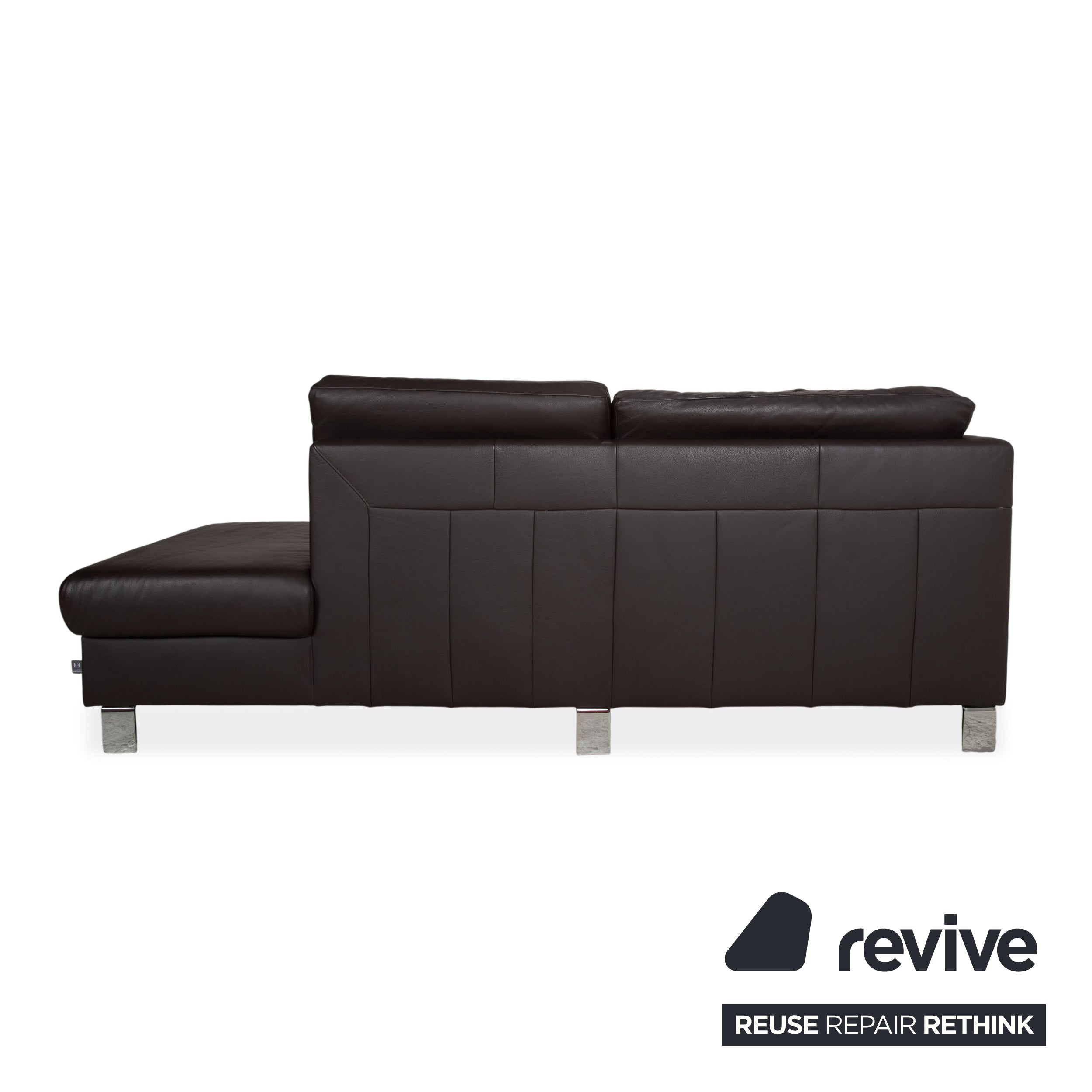 Ewald Schillig Leder Sofa Dunkelbraun Sofa Couch