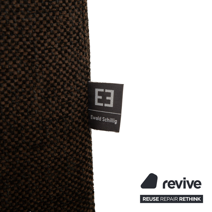 Ewald Schillig Loft Stoff Ecksofa Grau Braun Sofa Couch