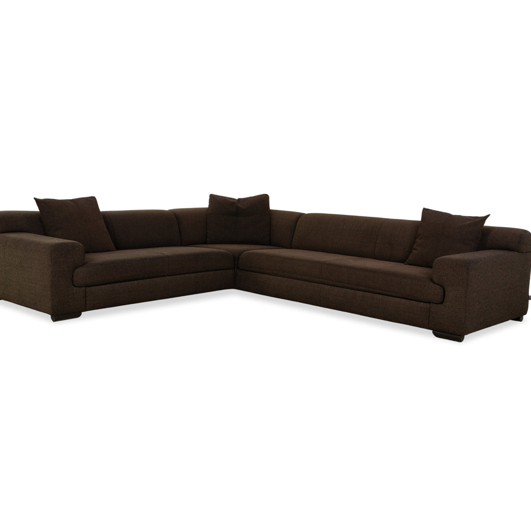 Ewald Schillig Loft Stoff Ecksofa Grau Braun Sofa Couch