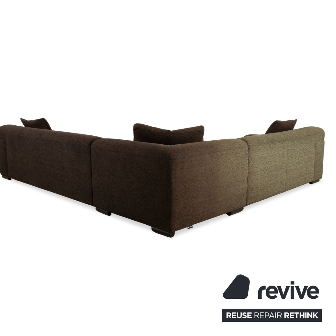 Ewald Schillig Loft Stoff Ecksofa Grau Braun Sofa Couch