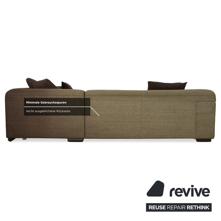 Ewald Schillig Loft Stoff Ecksofa Grau Braun Sofa Couch