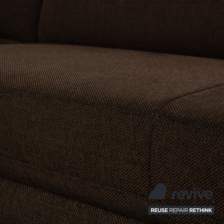 Ewald Schillig Loft Stoff Ecksofa Grau Braun Sofa Couch