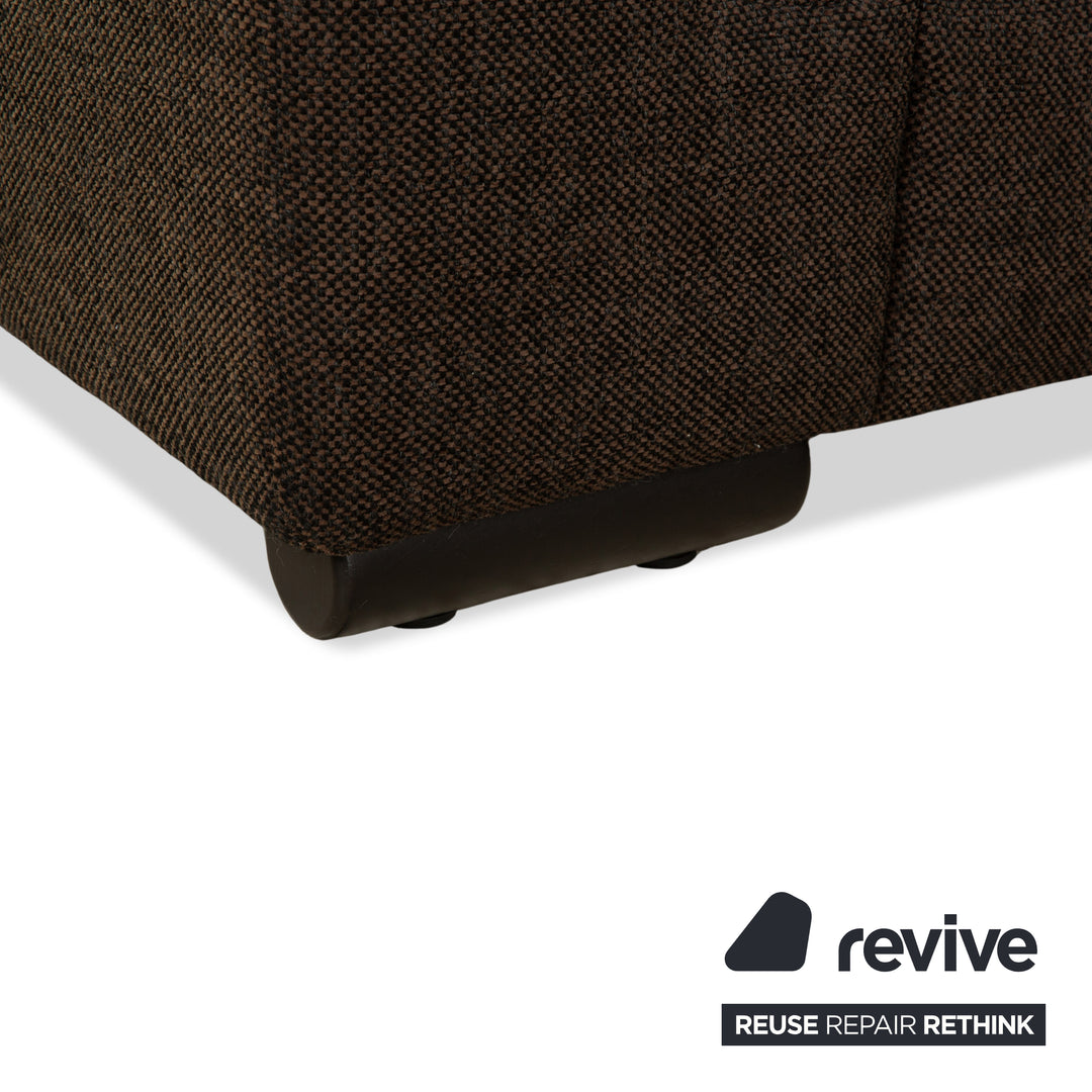 Ewald Schillig Loft Stoff Ecksofa Grau Braun Sofa Couch