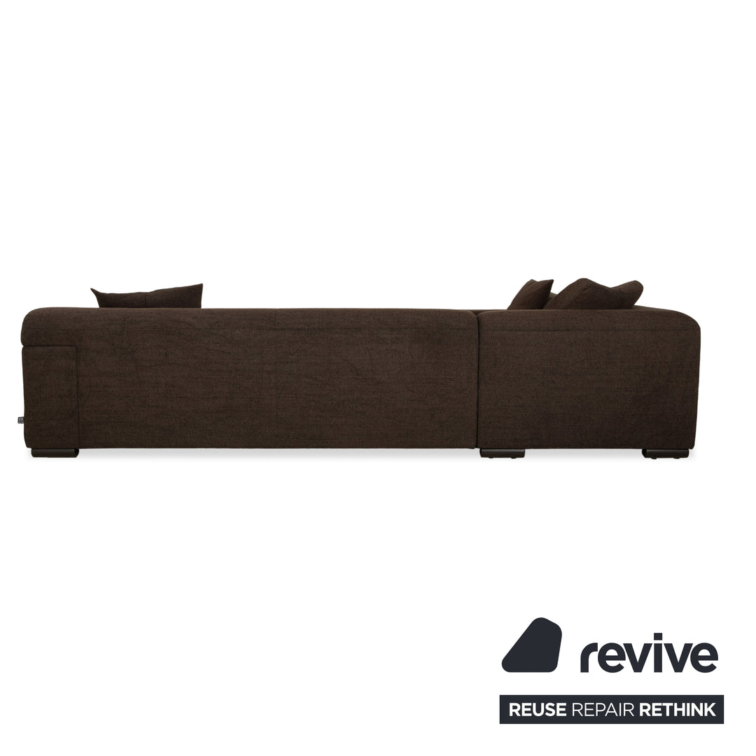 Ewald Schillig Loft Stoff Ecksofa Grau Braun Sofa Couch