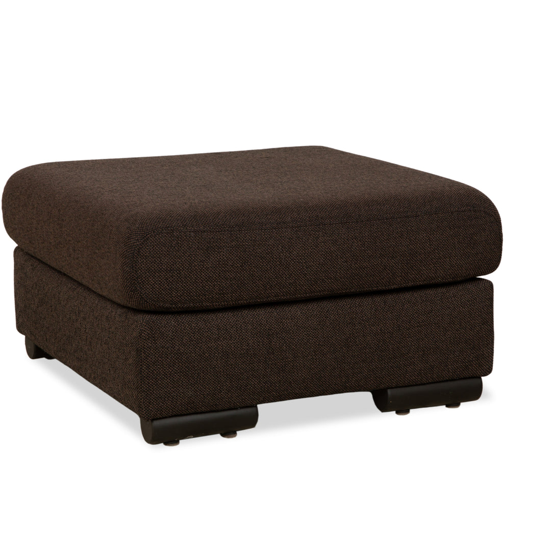 Ewald Schillig Loft Stoff Hocker	Grau Braun