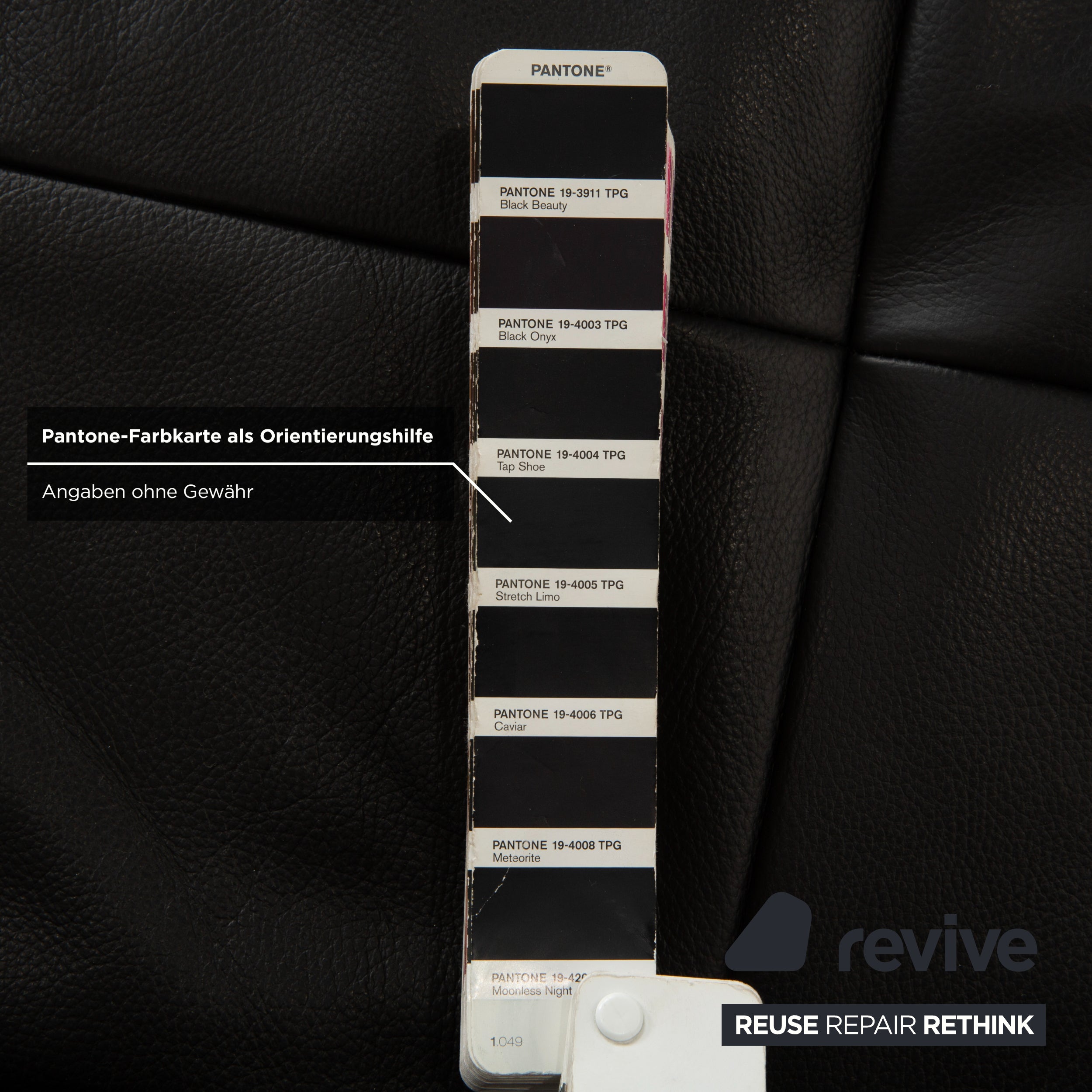 Canapé d'angle en cuir Ewald Schillig Mega, pouf noir, manuel d'utilisation